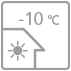 Работа на обогрев при температуре на улице -10 °С